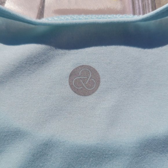 Zella Womans Tank Top Work For It Easy Blue Crewneck Sleeveless pullover X Small - Picture 7 of 9